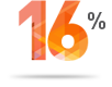 16%